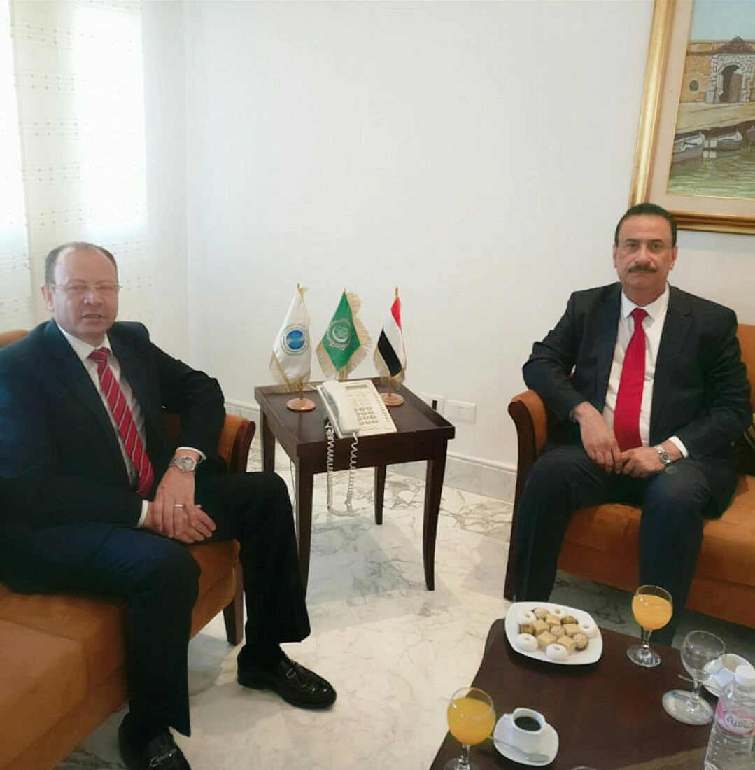 سفير اليمن في تونس يلتقي المدير العام للمنظمة العربية للعلوم والتكنولوجيا 