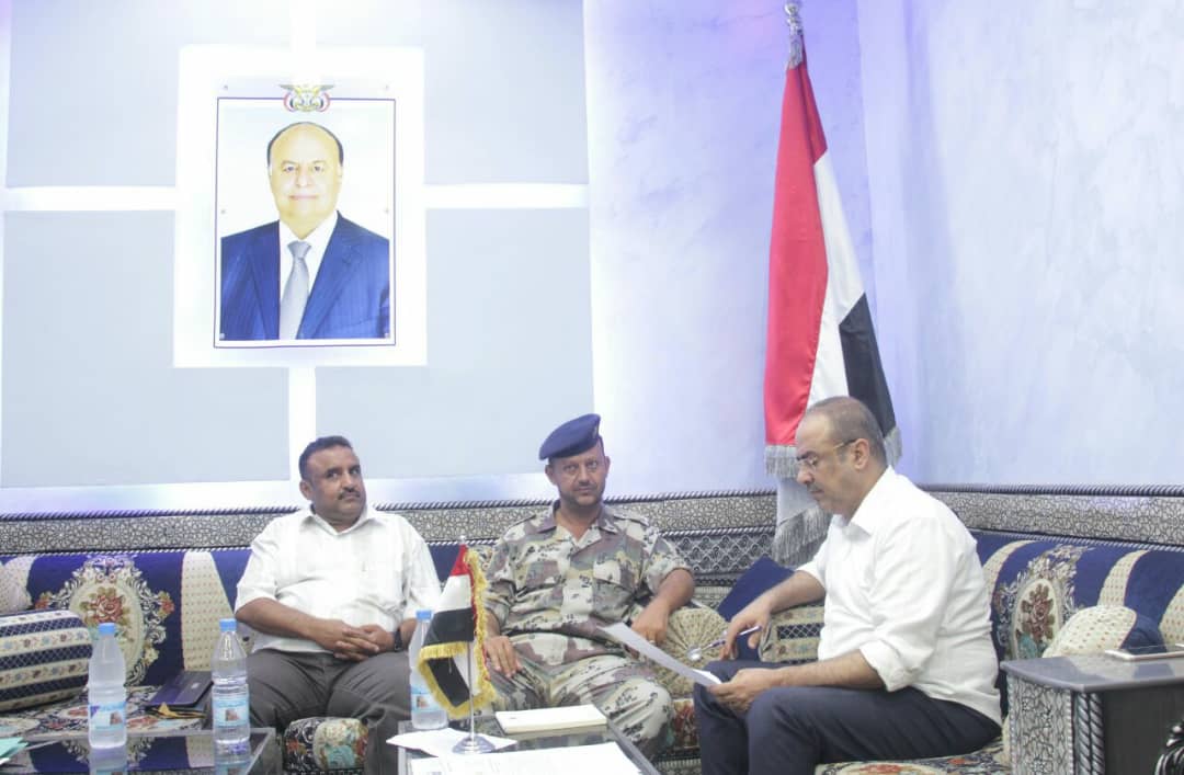 الميسري يؤكد حرص وزارة الداخلية بإعادة تفعيل دور ونشاط الأجهزة الأمنية بالضالع 