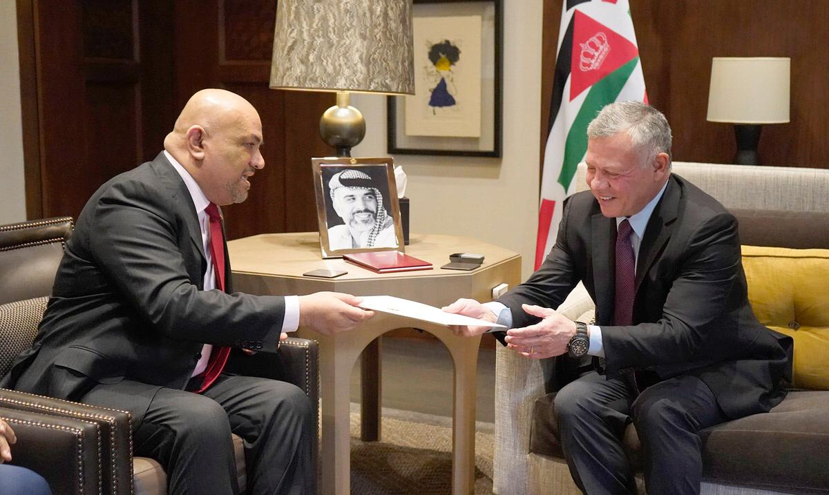 رئيس الجمهورية يبعث رسالة خطية لملك الأردن