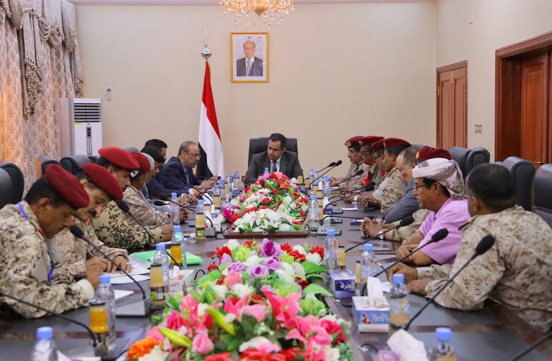 اللجنة الأمنية العليا تدين الحادث الإجرامي الحوثي باستهداف قاعدة العند