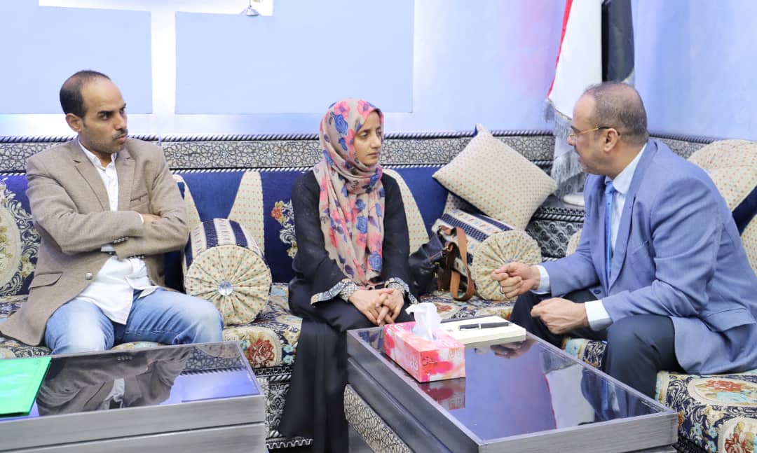 الميسري يلتقي بمدير مكتب منظمة "سيفيك" الدولية في اليمن 