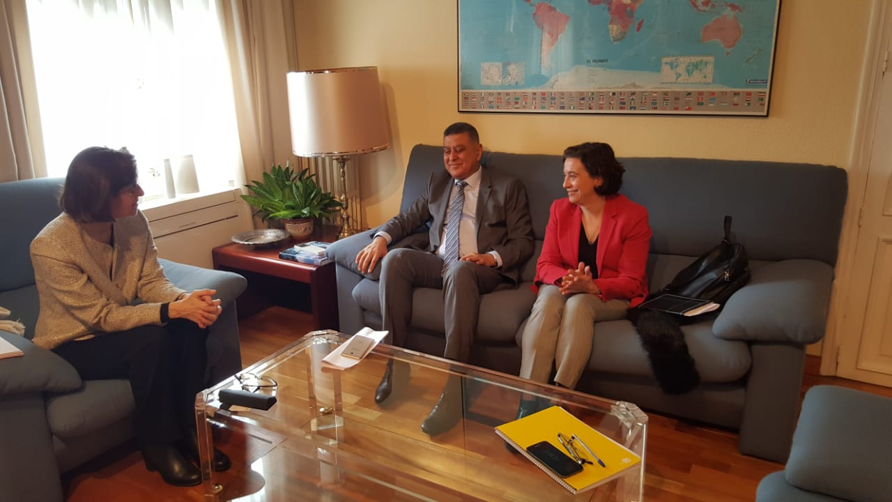 سفير اليمن يلتقي مدير دائرة أفريقيا وأسيا بالوكالة الأسبانية للتعاون الدولي