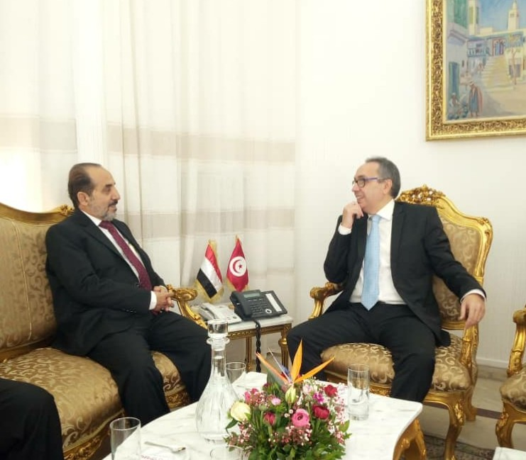 اتفاق يمني تونسي على تفعيل برتوكولات التعاون القضائي بين البلدين 