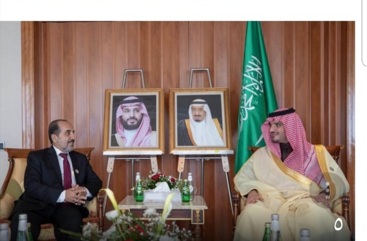 وزير العدل يلتقي وزير الداخلية السعودي 
