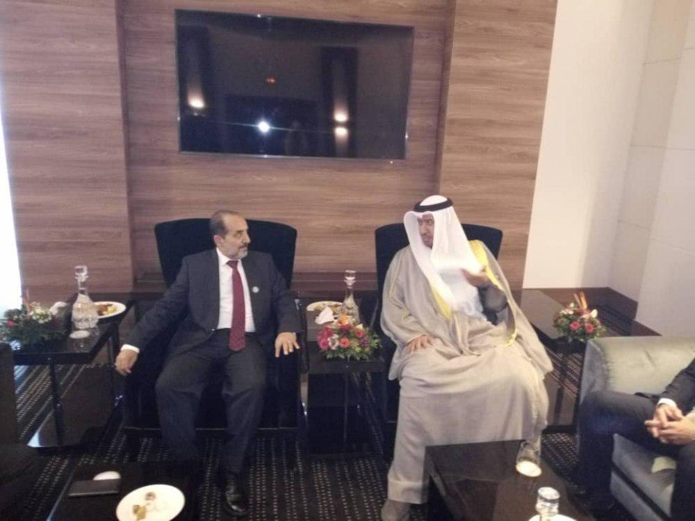 وزير العدل يبحث مع نظيره الكويتي تفعيل اتفاقيات التعاون بين البلدين 