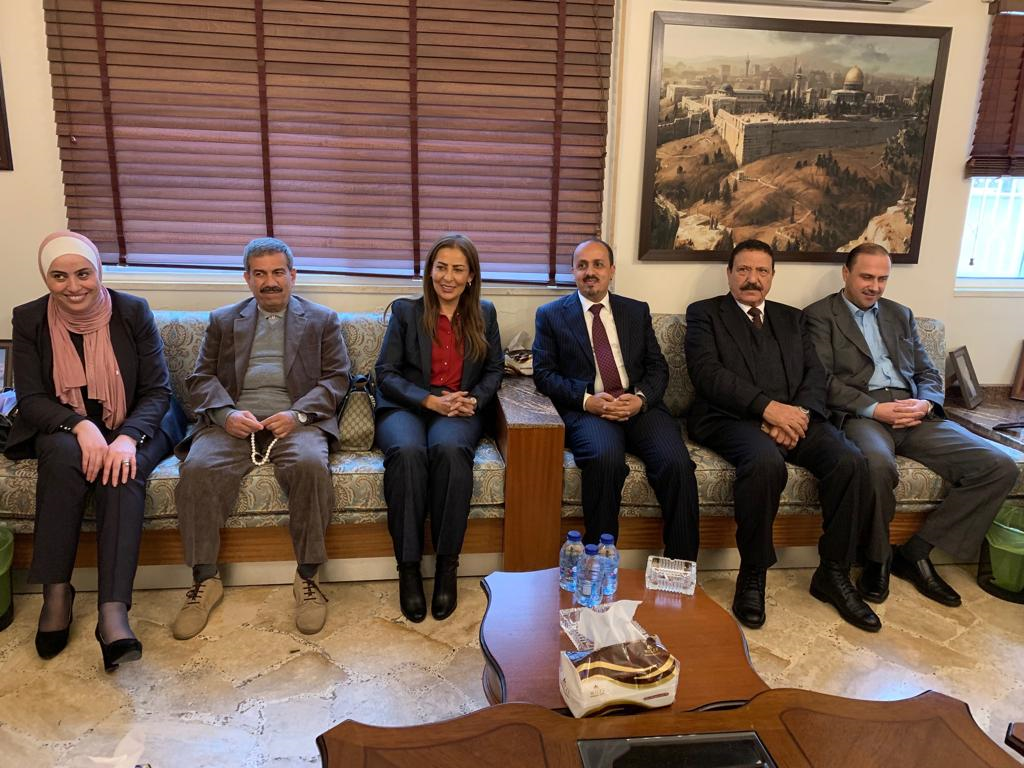 وزير الاعلام يلتقي عدد من اعضاء مجلس النواب والصحفيين الأردنيين 