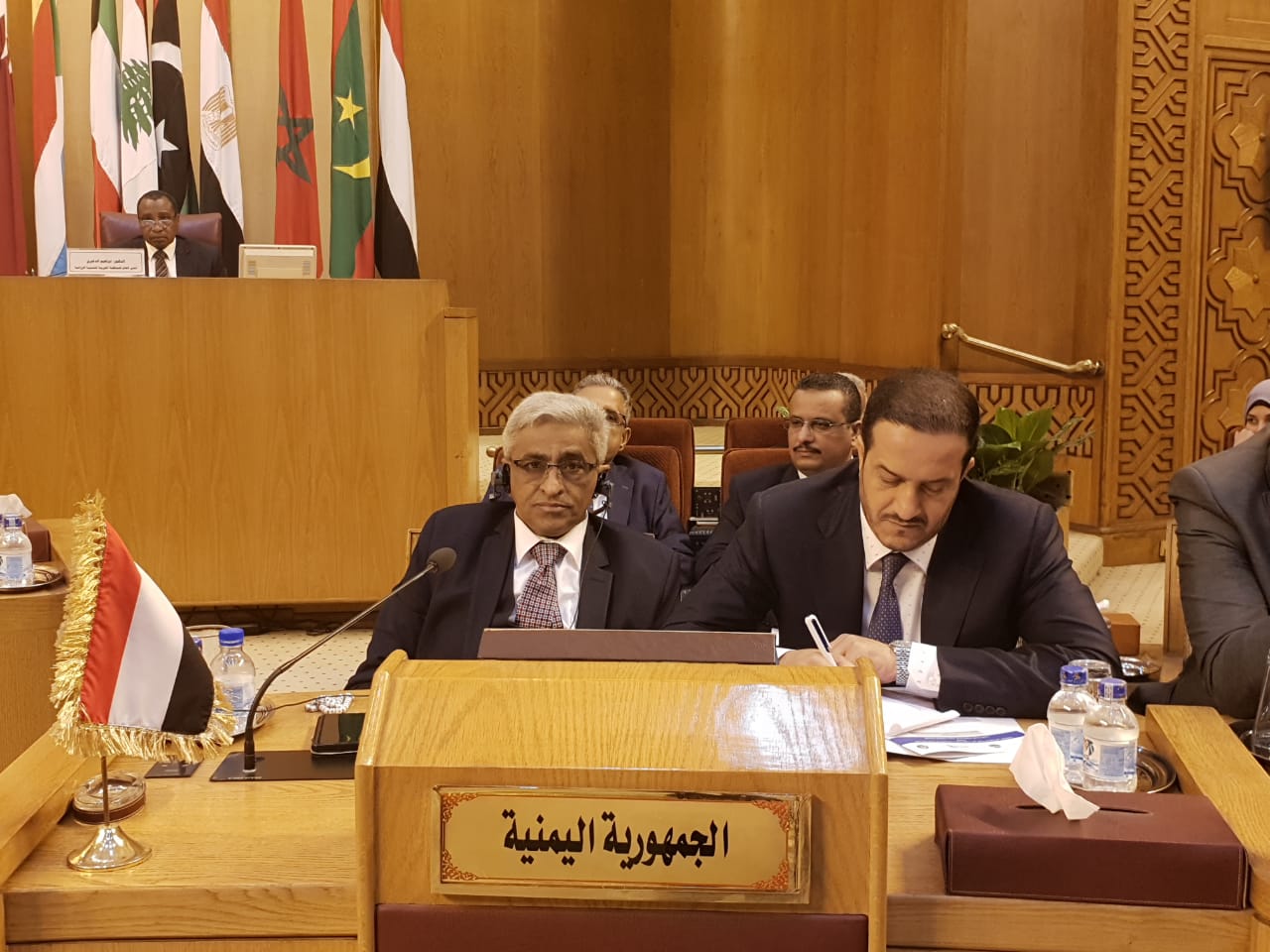 اليمن يشارك في أعمال الاجتماع المشترك الأول لوزراء المياه والزراعة العرب بالقاهرة 