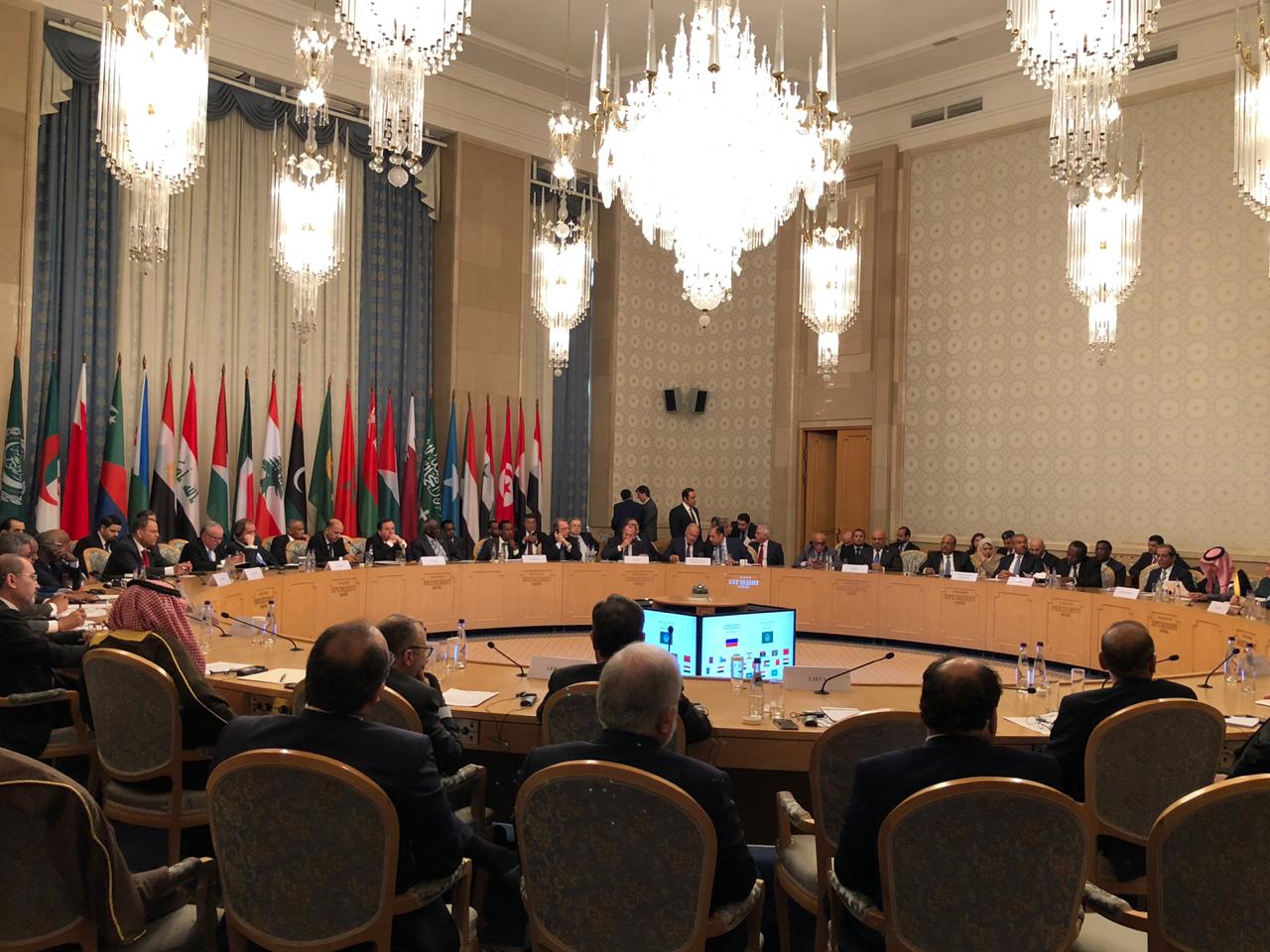 وزير الخارجية يشارك في الدورة الخامسة لمنتدى التعاون العربي-الروسي في موسكو