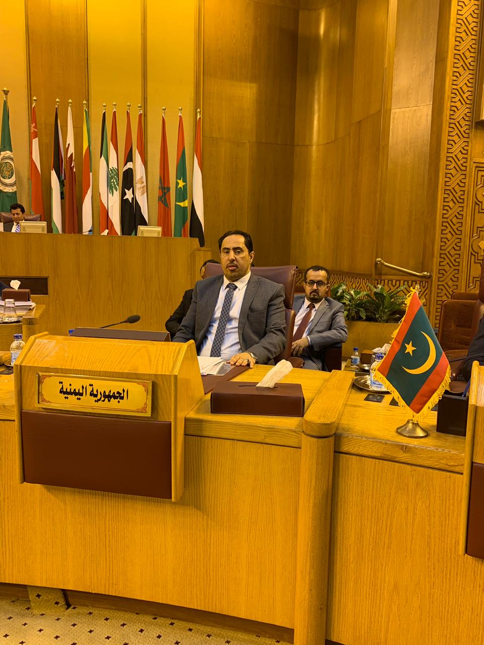اليمن يشارك بالدورة الـ 42 لمجلس وزراء الشباب والرياضة العرب في القاهرة