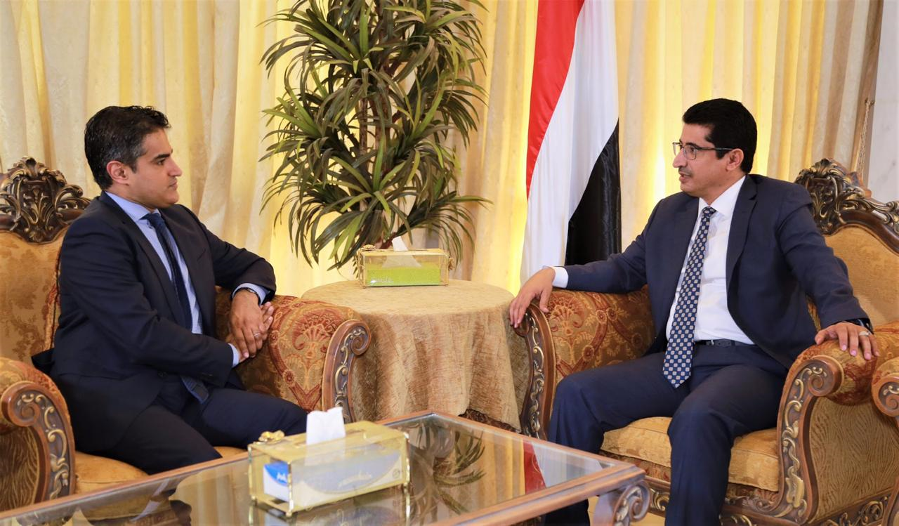 بجاش يلتقي القائم بأعمال السفير الأمريكي في اليمن 