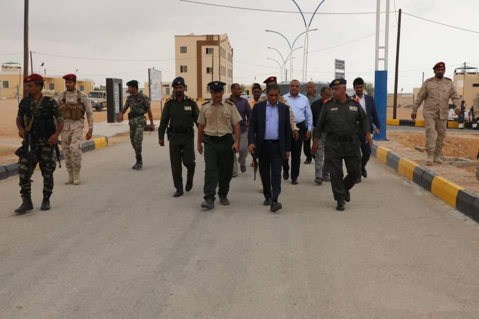 محافظ حضرموت يدشن المرحلة الثانية لمباني كلية الشرطة بالمحافظة