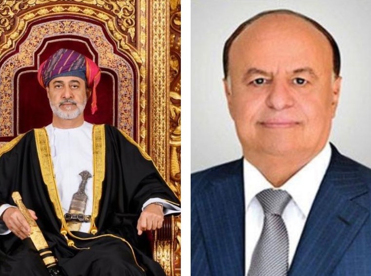 رئيس الجمهورية يتلقى برقية تهنئة من سلطان عمان بمناسبة العيد الوطني الـ 30 للجمهورية اليمنية