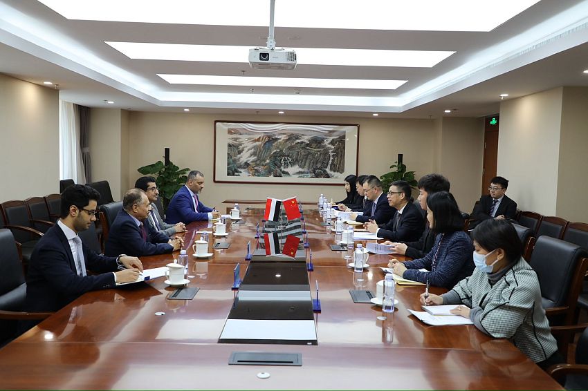وكيل وزارة الخارجية يبحث مع الوكالة الصينية تعزيز التعاون الانمائي والانساني