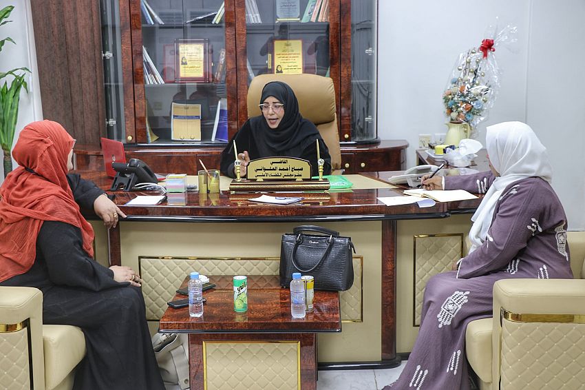 القاضي صباح العلواني تؤكد دعم مجلس القضاء الاعلى لقضايا المرأة 